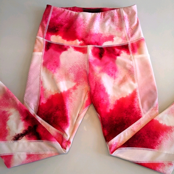 Pants - 🆕Tie dye workout leggings with mesh